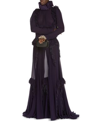 Carnation Silk Clutch