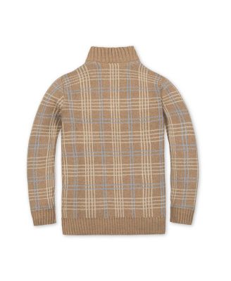 Boys' Organic Mock Neck Intarsia Sweater - Little Kid, Big Kid