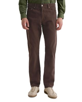 Everett 34&amp;quot; Slim Straight Twill Pants in RawUmber