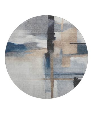 Dalyn Ravenna Washable RN9 Round Area Rug, 8' x 8'