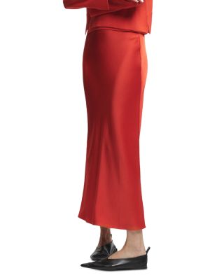 Talia Charmeuse Maxi Skirt