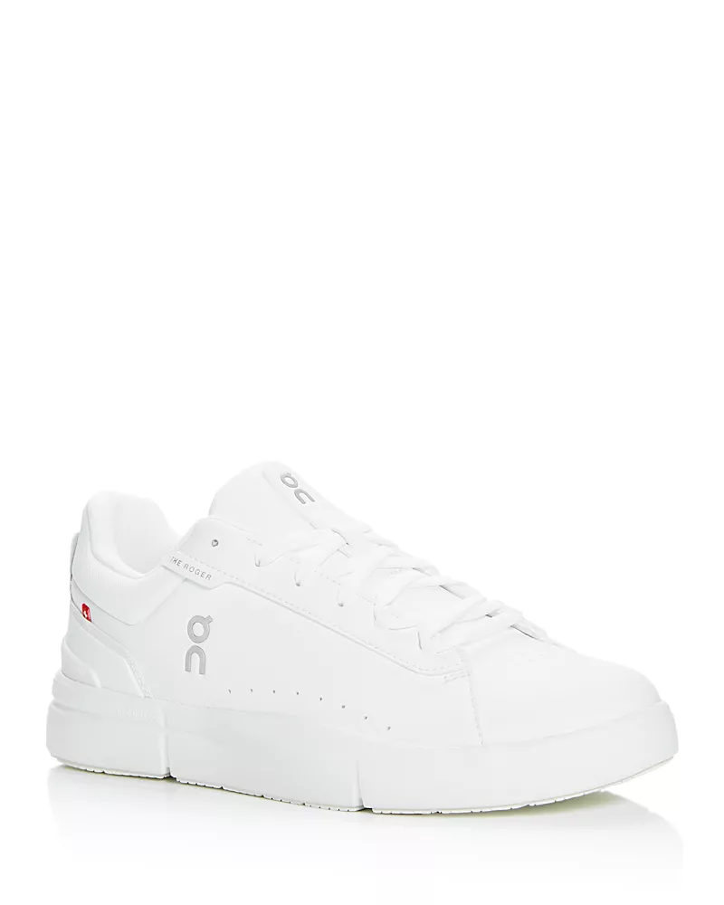 On Men's The Roger Advantage Sneakers in Pure White