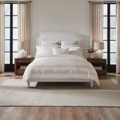 Perugia Striped Sateen Duvet Cover, Full Queen - Exclusive