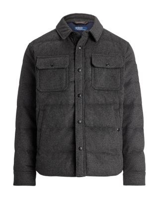 Melton Shirt Jacket