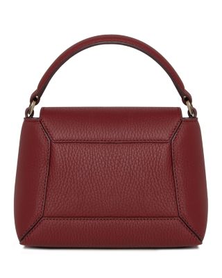 Mosaic Nano Leather Top Handle Bag