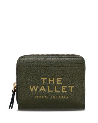 【即日発送/即決可】MARC JACOBS MINI WALLET MARC JACOBS The Leather Mini Compact Wallet | Bloomingdale's
