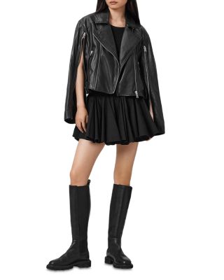 Masone Leather Biker Jacket