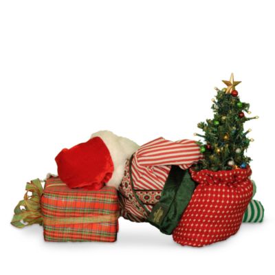 Lighted Napping Santa