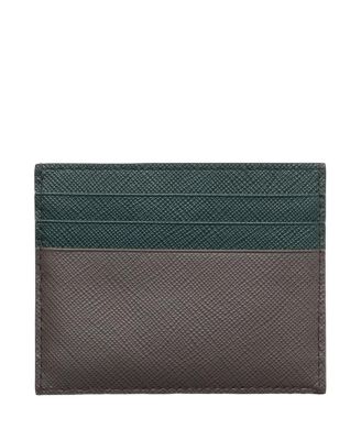 Saffiano Leather Card Holder
