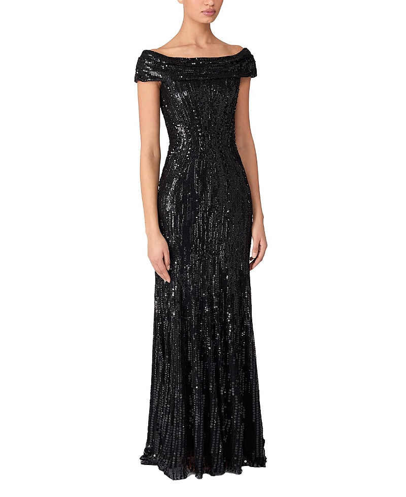 Jenny Packham Nile Dress In Black