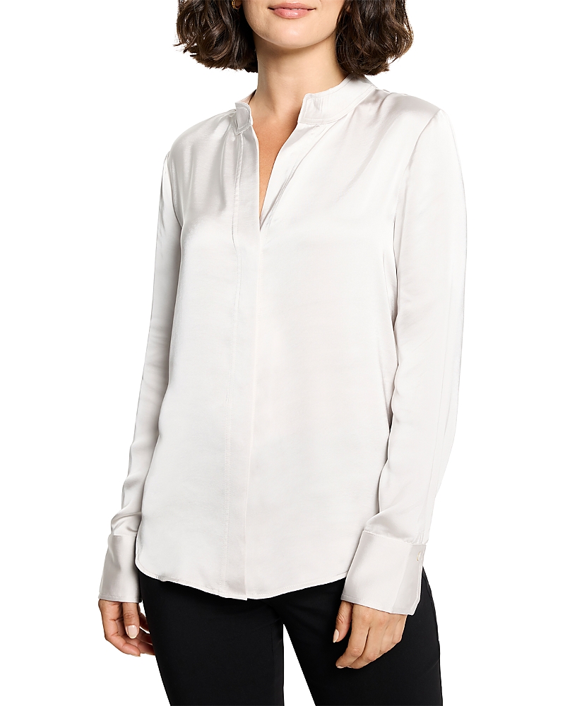 Nic + Zoe Nic+zoe Day Gloss Shirt In White