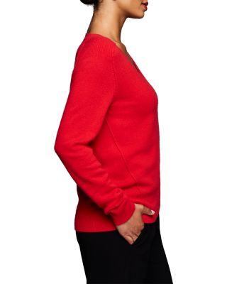 Luxe Cashmere V Neck Sweater