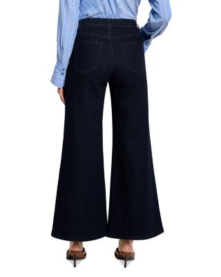 Joyride High Rise Ankle Flare Leg Jeans in Night