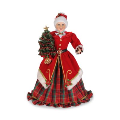 Light Up Traditional Mrs. Claus Figurine