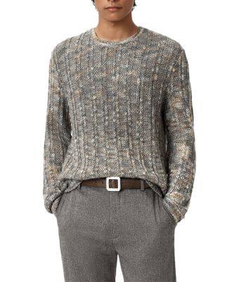 Marsala Wool Crewneck Sweater