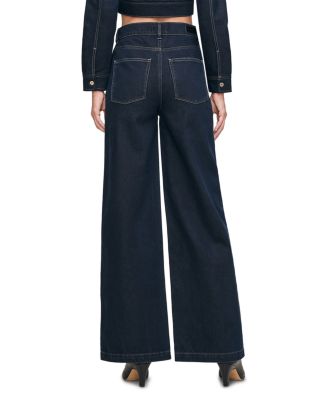 Hepburn High Rise Wide Leg Jeans in Ventura