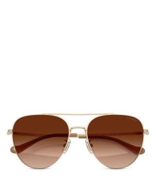 Aviator Sunglasses, 56mm