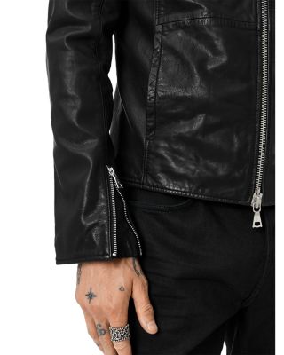 Jared Racer Leather Jacket