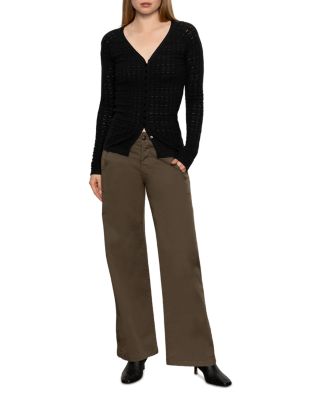 Fitted Raglan Cardigan