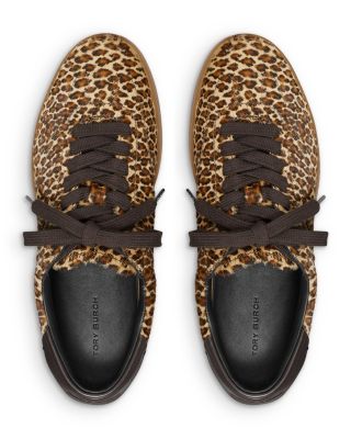 Phoenix Leopard Print Calf Hair Sneakers