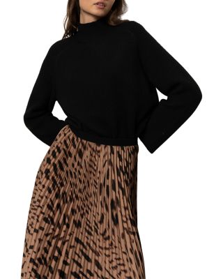 Nostalgia Pleated Midi Skirt