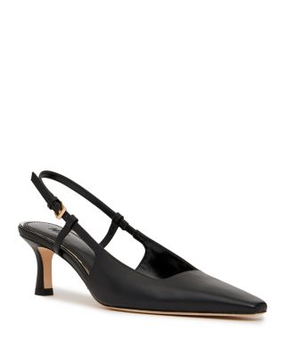Women's Winnie Leather Slingback Pumps