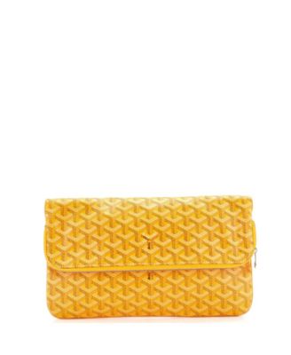 Saint Marie Clutch Coated Canvas