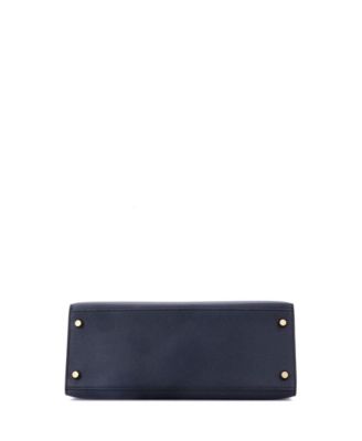 Kelly 28 Handbag Black Epsom with Gold Hardware