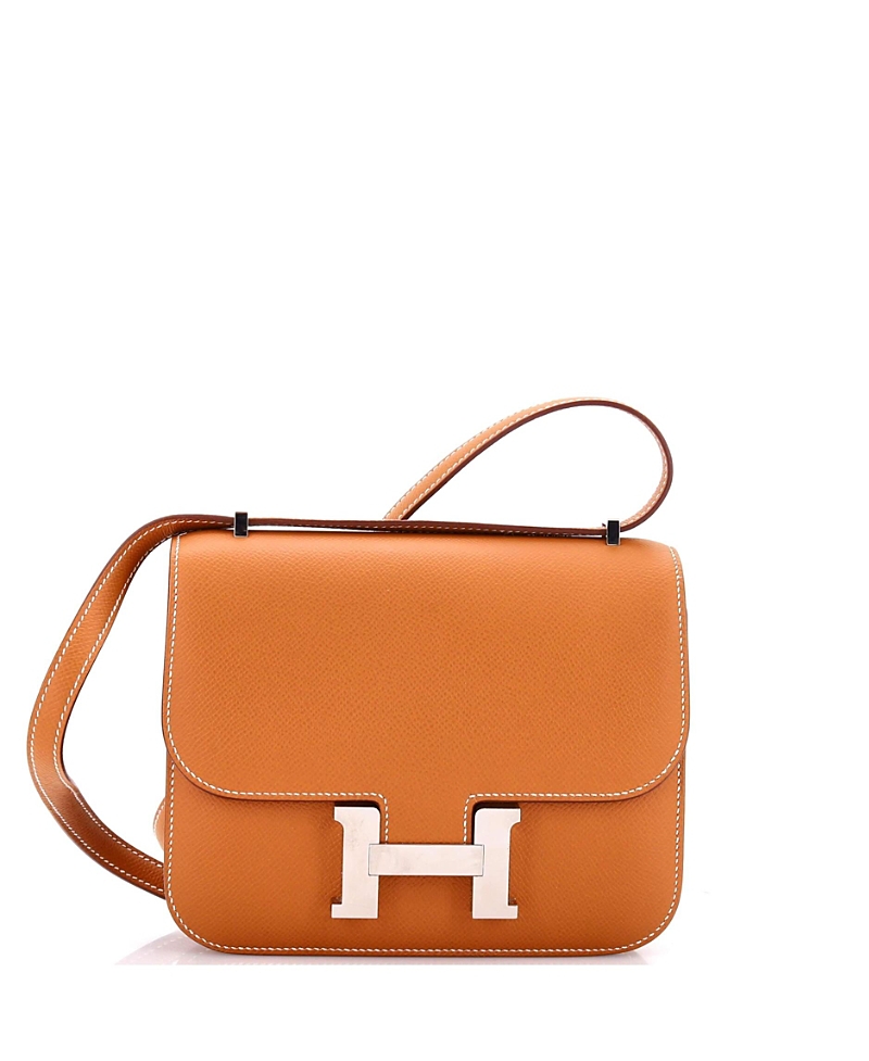 Pre-owned Pre-owned Hermes Hermes 18 Constance Bag Epsom In Brown