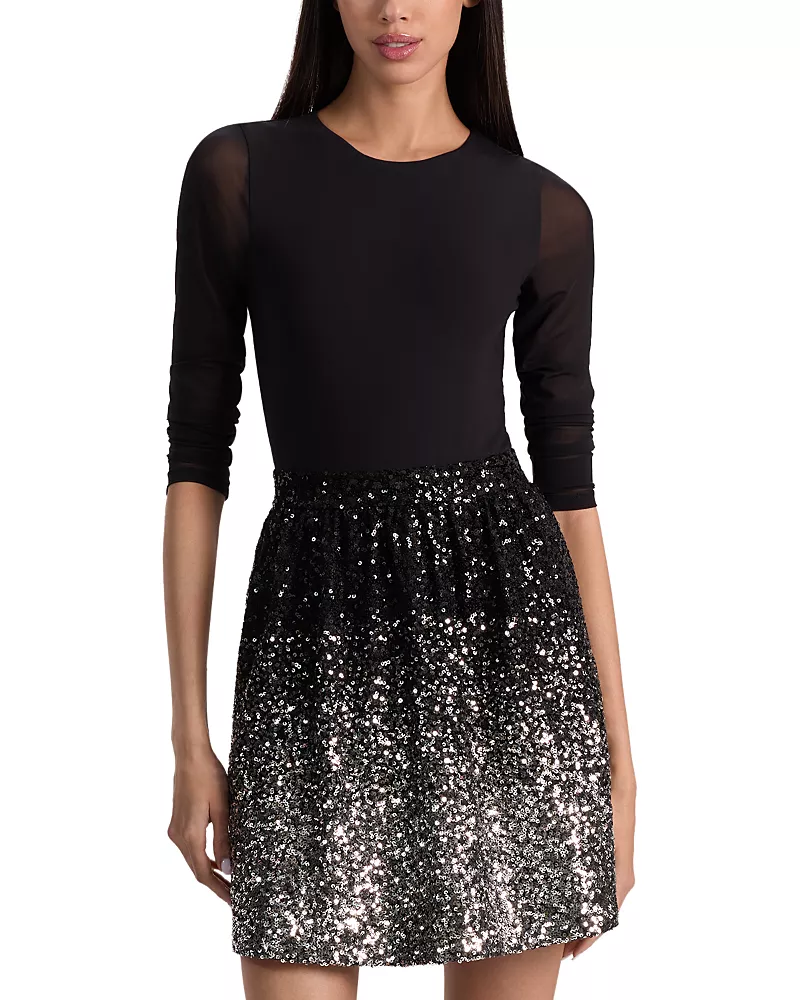 Alice and Olivia Chara Embellished Dress