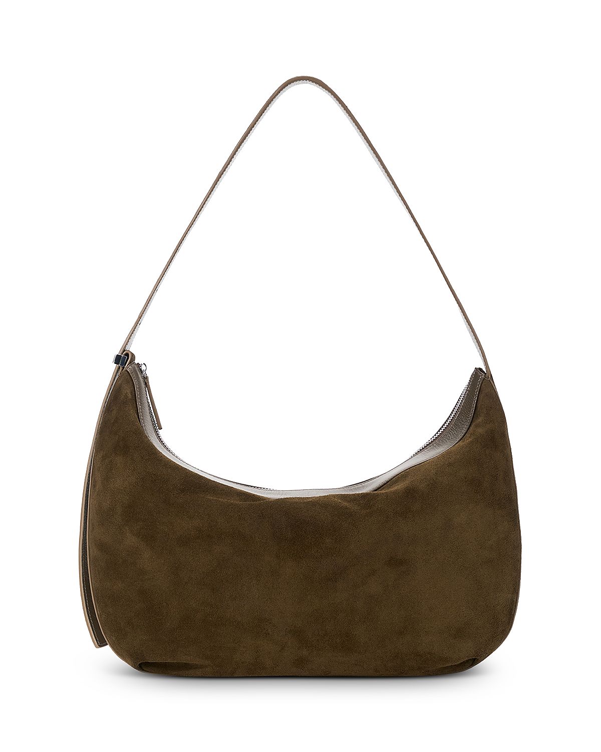 Staud Large Demy Suede Shoulder Bag