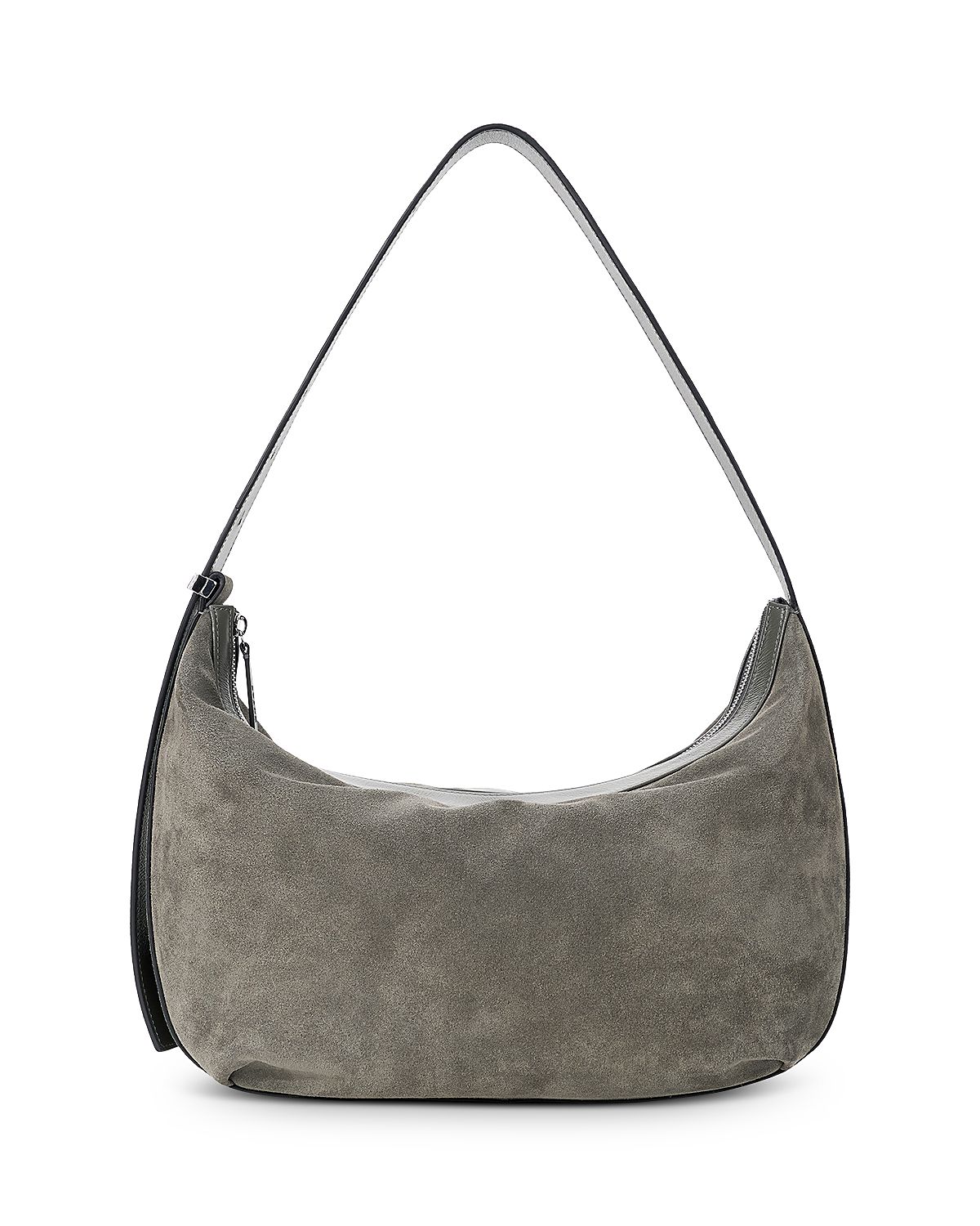 Staud Large Demy Suede Shoulder Bag
