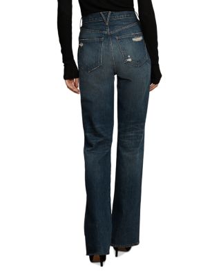 Dylan High Rise Straight Jeans in City Lights