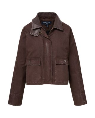 Arlo Coated Collar Barn Jacket