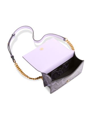 Mini Jewel Embossed Leather Shoulder Bag