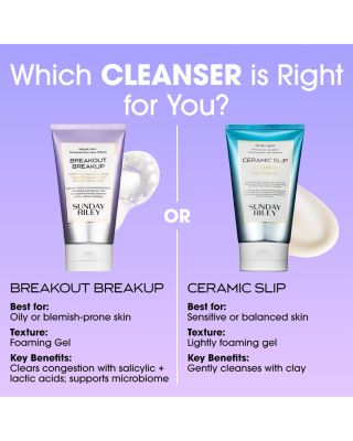 Breakout Breakup Purifying Salicylic Acid Cleanser 5 oz.