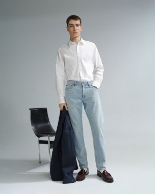 Fit 3 Authentic Stretch Straight Athletic Fit Jeans