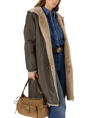 Mayline Reversible Faux Fur Parka