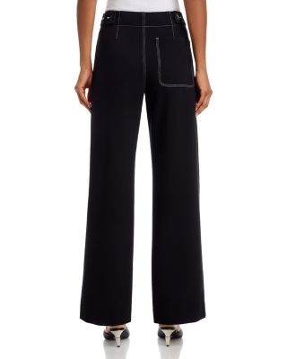 Irina Pont Contrast Stitch Pants