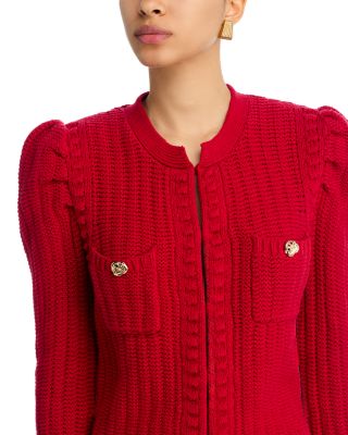 Delli 3/4 Sleeve Crop Cardigan