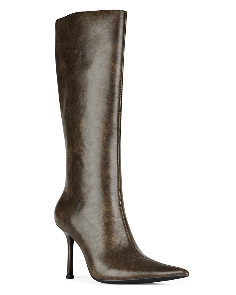 Jeffrey Campbell Darling Pointed Toe Boot In Multi
