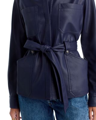 Rowan Faux Leather Jacket  