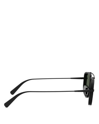 B.zero1 Rectangular Sunglasses, 57mm