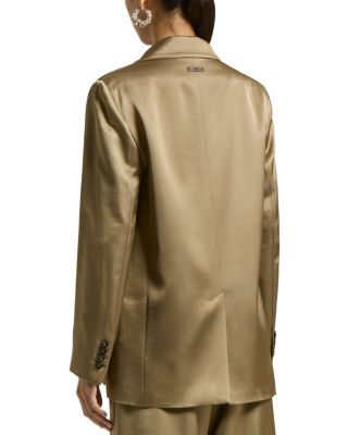 Boyfriend Fit Double Breasted Blazer