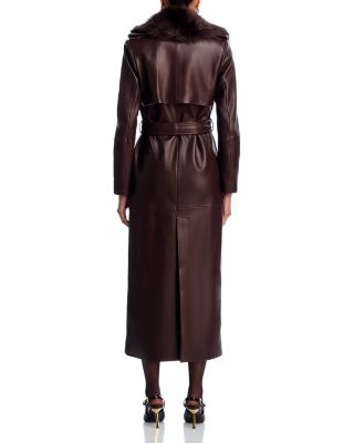 Leather Shearling Dakota Coat