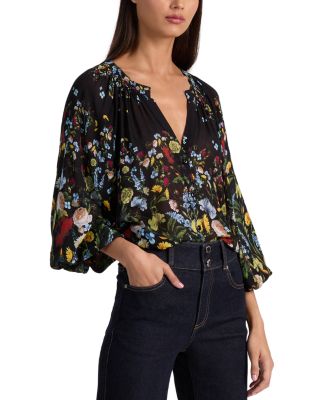 Thalia Long Sleeved Button Down Blouse