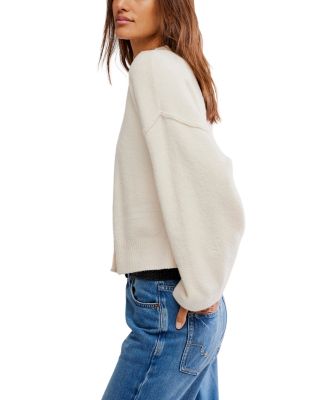 Cool of The Night V Neck Cardigan Sweater