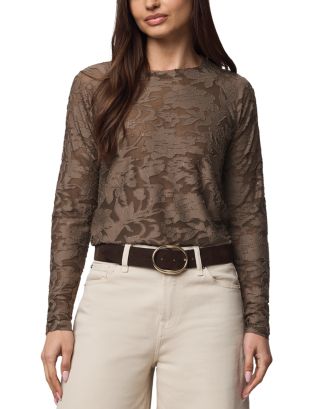 Splendid Cecelia Floral Long Sleeve Tee Bloomingdale's