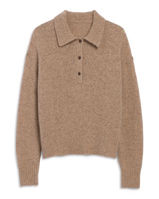 Burke Cashmere Polo Sweater