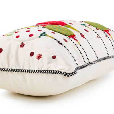 Festive Ornaments Lumbar Throw Pillow, 14 x 26